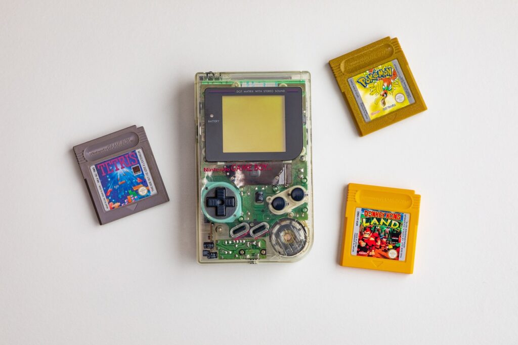 gameboy, original, clear